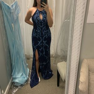 Blue prom dress BRAND NEW